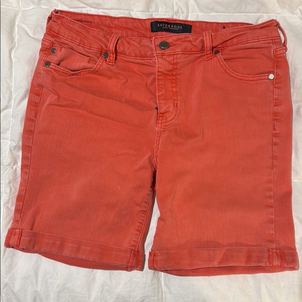 Orange Liverpool shorts